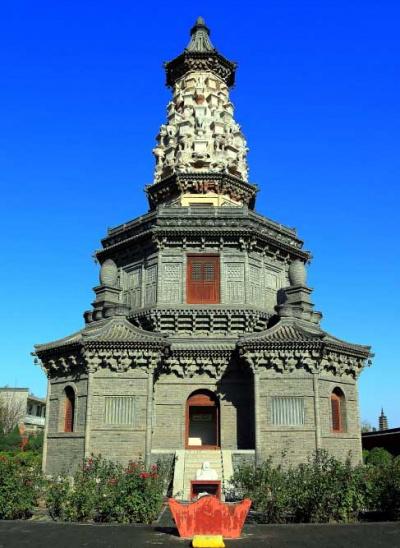 河北正定:广惠寺华塔