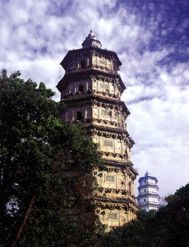 全国重点文物保护单位:涿州双塔