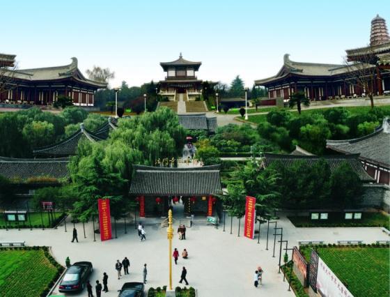 法门寺博物馆全景