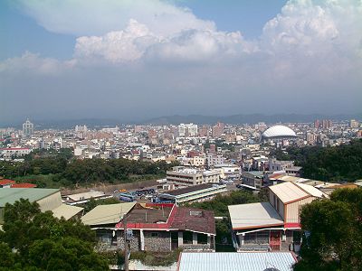 俯瞰苗栗市全景 俯瞰苗栗市全景