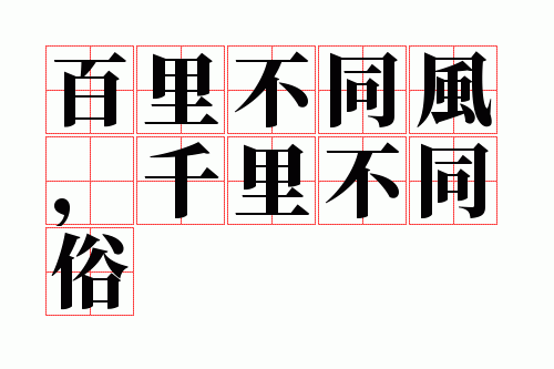 ���ﲻͬ�磬ǧ�ﲻͬ��