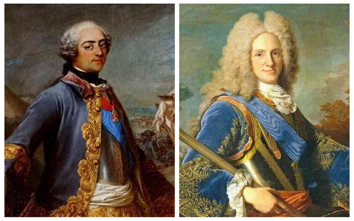 国王路易十八和查理十世