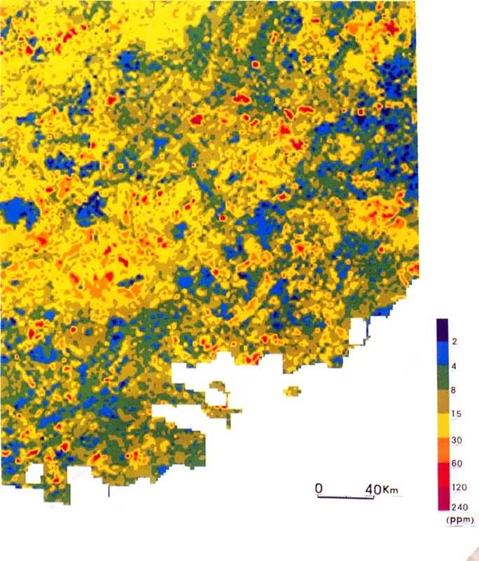 �桢�ӡ�����ʡ�������������ͭ�����ķֲ�ͼ