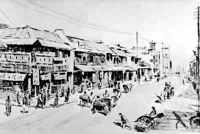 ͼ1 ����ĩ�꣨1908���Ϻ��Ͼ�·�ϵ������·