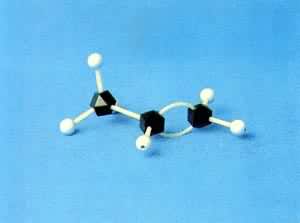 丙烯分子模型