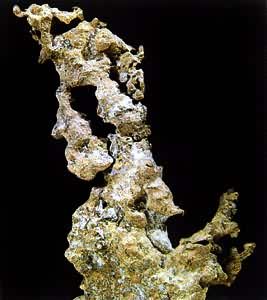 ͼ ��Ȼͭ������Ȼ����ڵĽ���ͭ