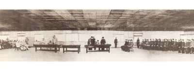 1953��7��27�գ����д�������ϯ�����͡����Ϲ�������������ϯ�����ڰ��ŵ�ǩ�𡶳���ͣսЭ����