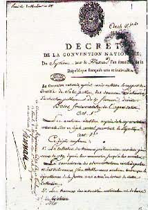 1794��6��25�շ����䲼�ġ�������յ������