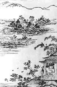 �׾���ʫ��Ϫ�塷��ͼ  ѡ������������ ��ի�̱���������ʫ���ס�